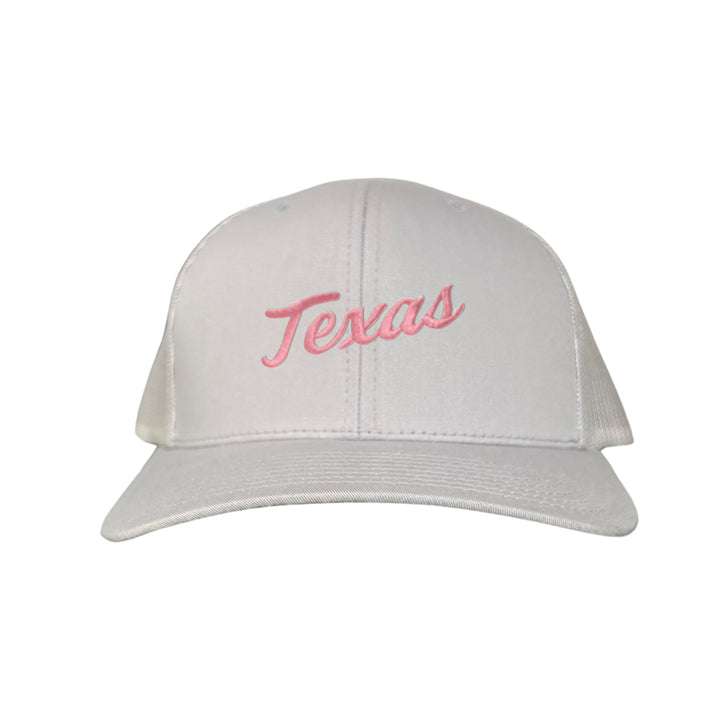 Texas Longhorns / Pink Texas Script Retro / Dad Hat - 021 - CT