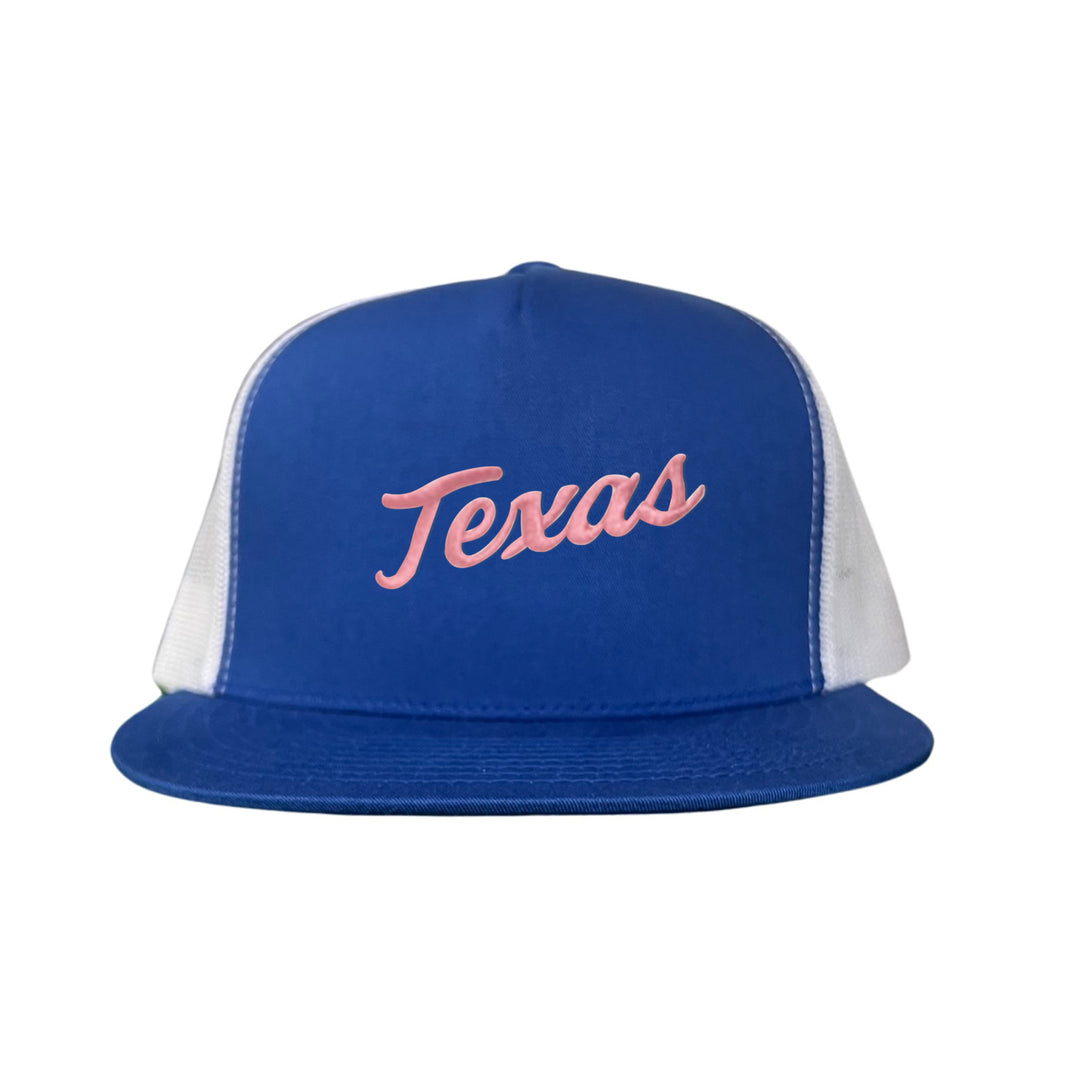 Texas Longhorns / Pink Texas Script Retro / Dad Hat - 021 - CT