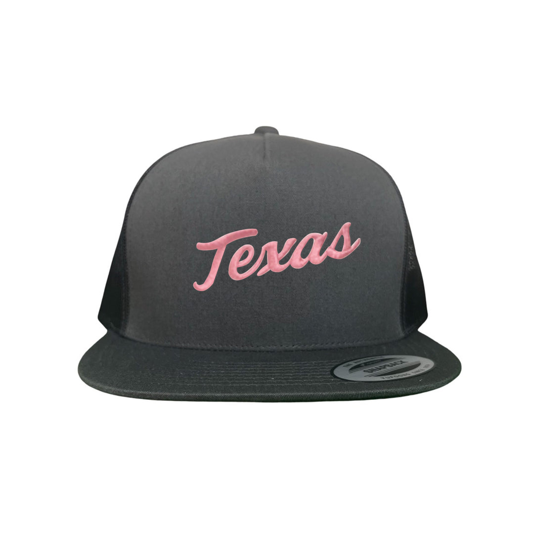 Texas Longhorns / Pink Texas Script Retro / Dad Hat - 021 - CT