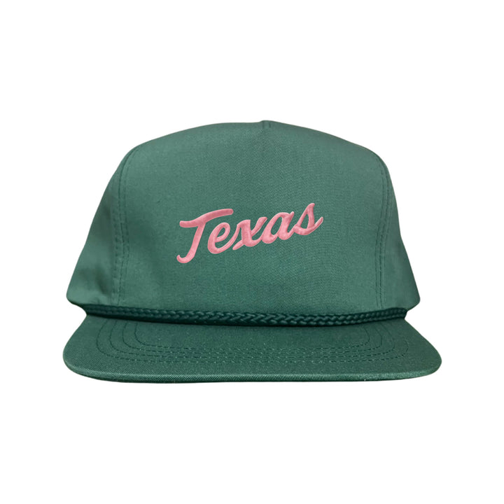 Texas Longhorns / Pink Texas Script Retro / Dad Hat - 021 - CT