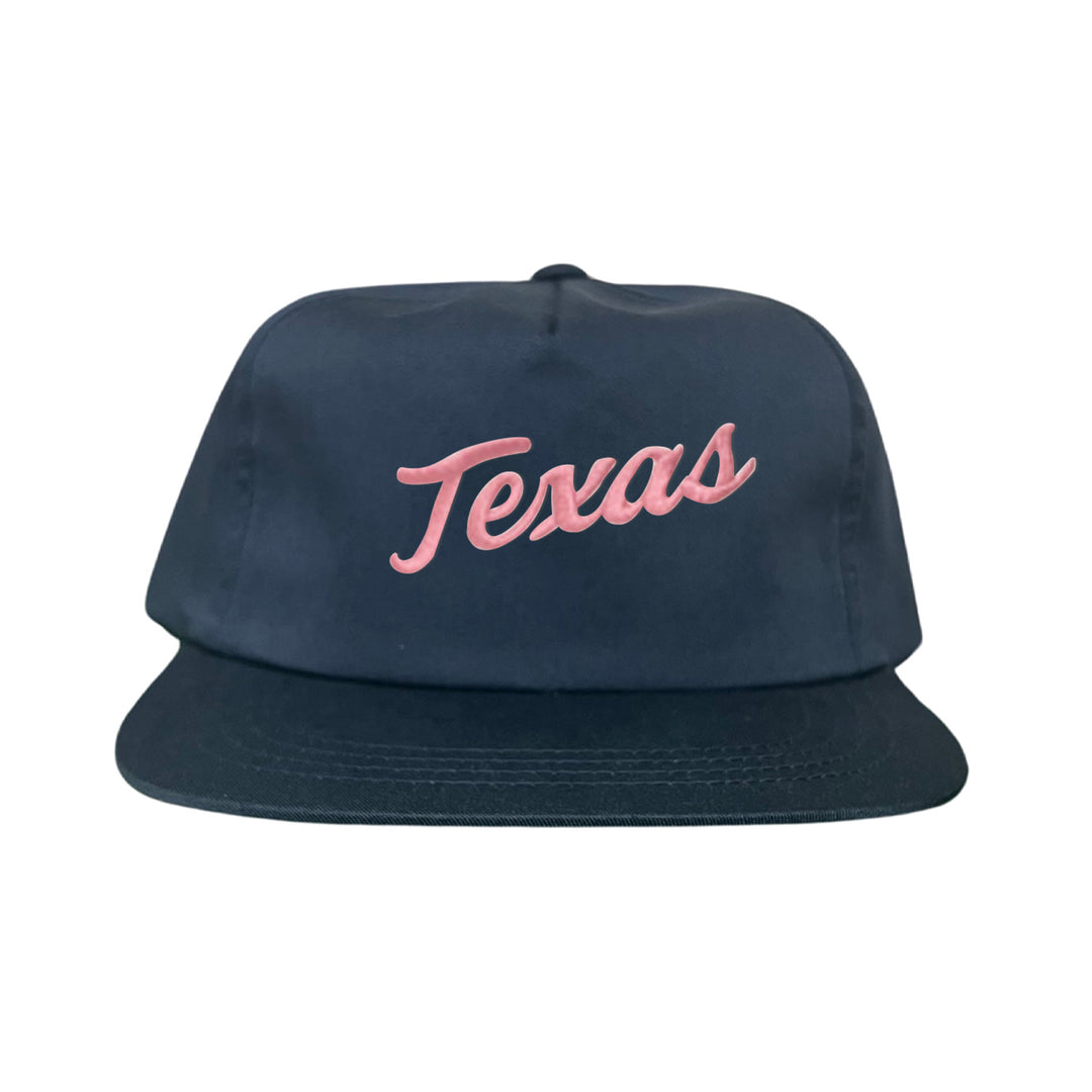 Texas Longhorns / Pink Texas Script Retro / Dad Hat - 021 - CT