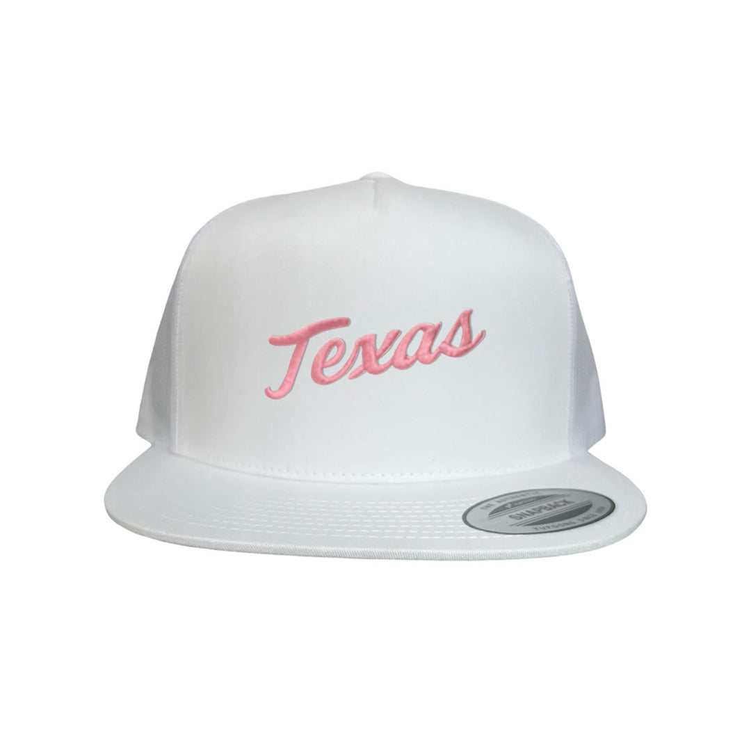 Texas Longhorns / Pink Texas Script Retro / Dad Hat - 021 - CT