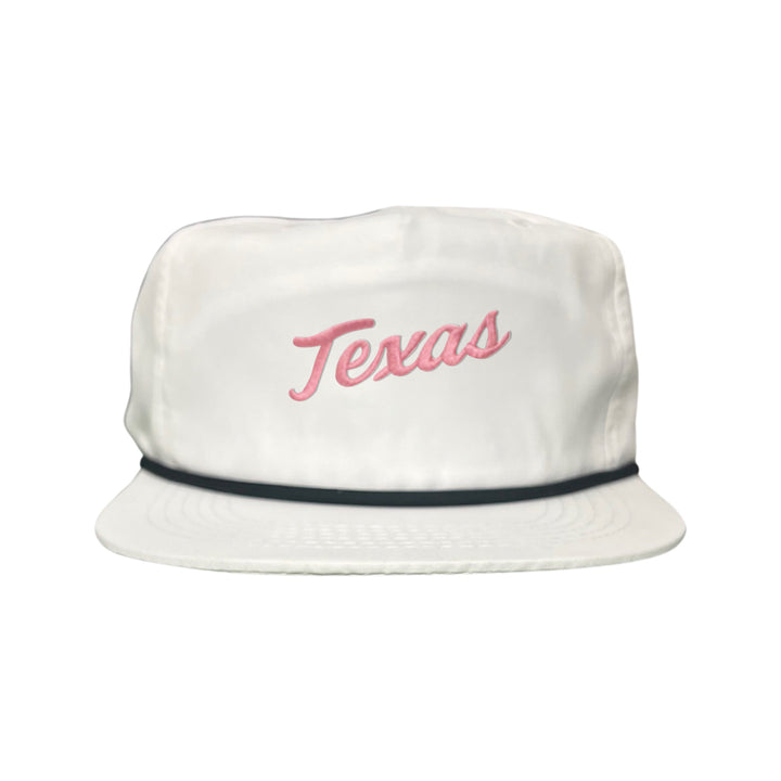 Texas Longhorns / Pink Texas Script Retro / Dad Hat - 021 - CT