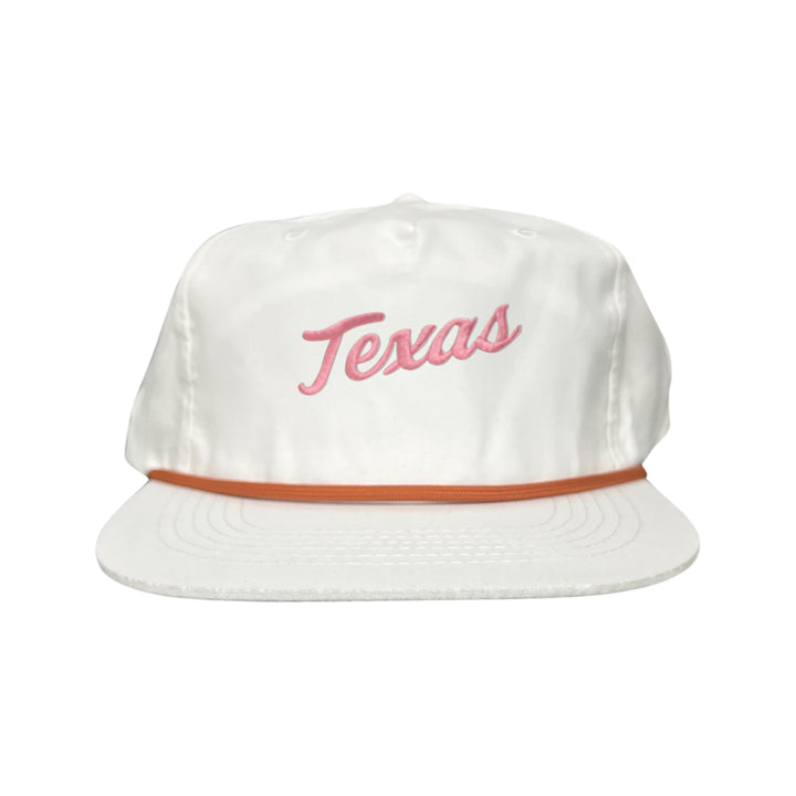 Texas Longhorns / Pink Texas Script Retro / Dad Hat - 021 - CT
