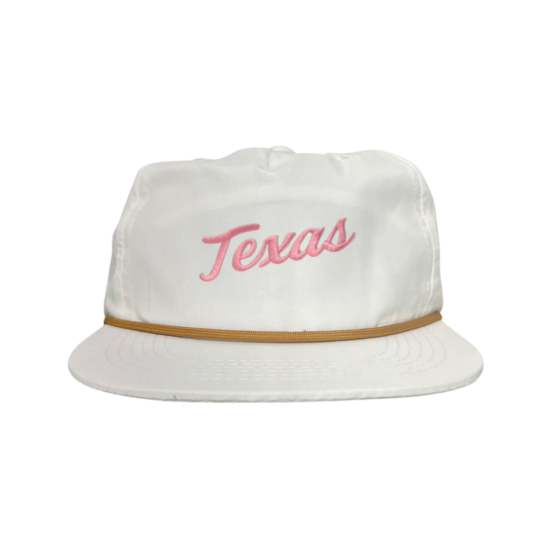 Texas Longhorns / Pink Texas Script Retro / Dad Hat - 021 - CT