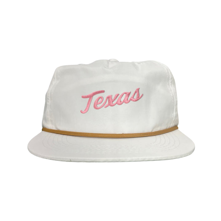 Texas Longhorns / Pink Texas Script Retro / Dad Hat - 021 - CT