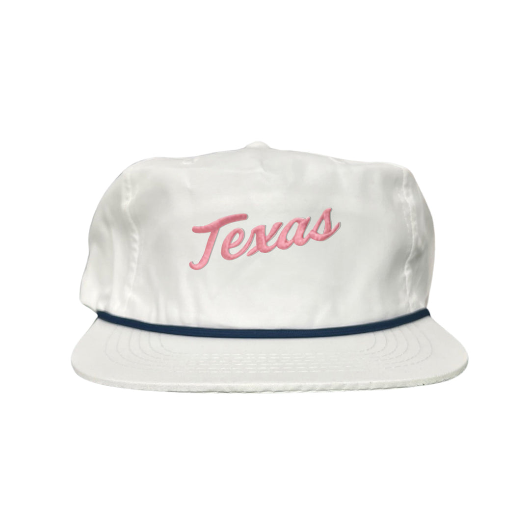 Texas Longhorns / Pink Texas Script Retro / Dad Hat - 021 - CT
