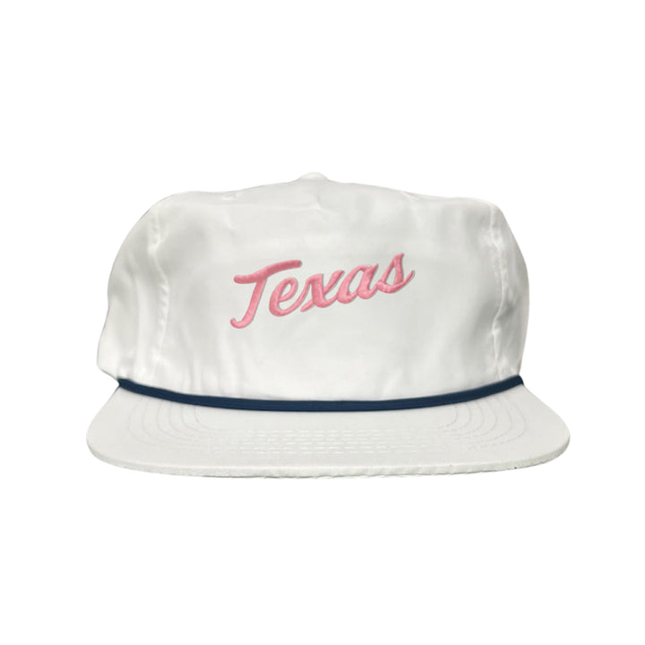 Texas Longhorns / Pink Texas Script Retro / Dad Hat - 021 - CT