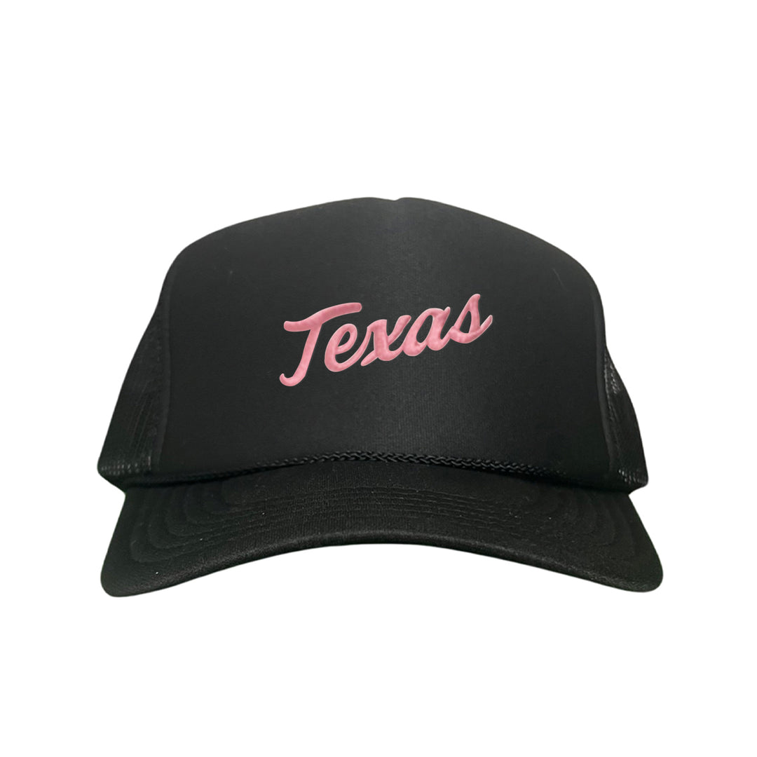 Texas Longhorns / Pink Texas Script Retro / Dad Hat - 021 - CT