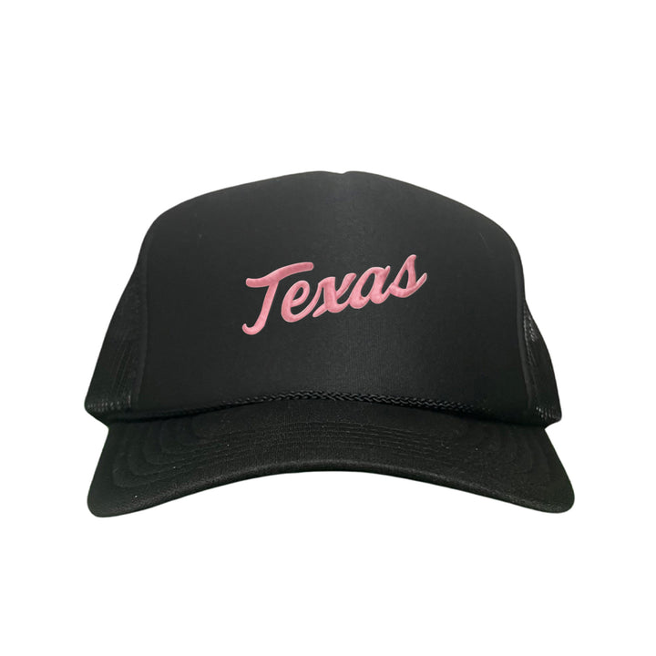 Texas Longhorns / Pink Texas Script Retro / Dad Hat - 021 - CT
