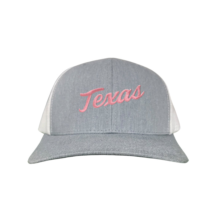 Texas Longhorns / Pink Texas Script Retro / Dad Hat - 021 - CT