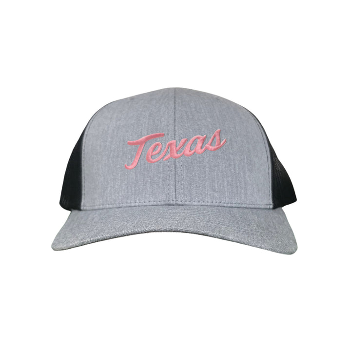 Texas Longhorns / Pink Texas Script Retro / Dad Hat - 021 - CT
