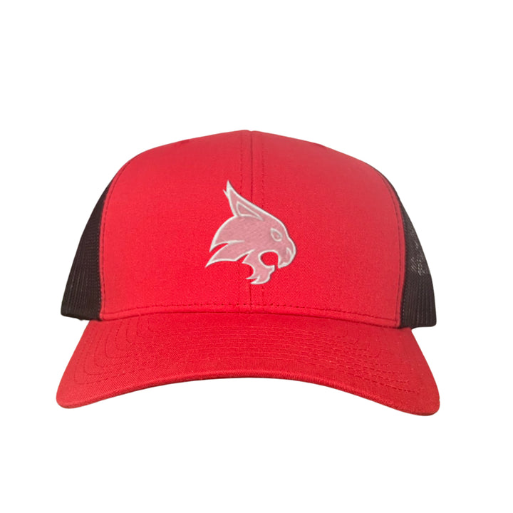 Texas State / Pink Bobcats Logo Embroidered Hat / TXST051 / MM