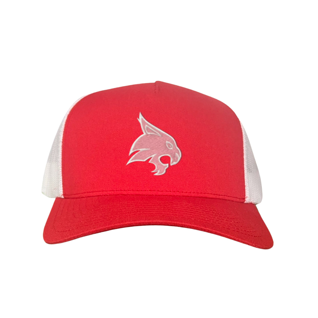 Texas State / Pink Bobcats Logo Embroidered Hat / TXST051 / MM