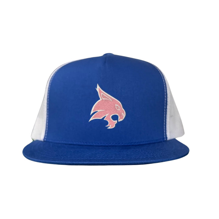 Texas State / Pink Bobcats Logo Embroidered Hat / TXST051 / MM