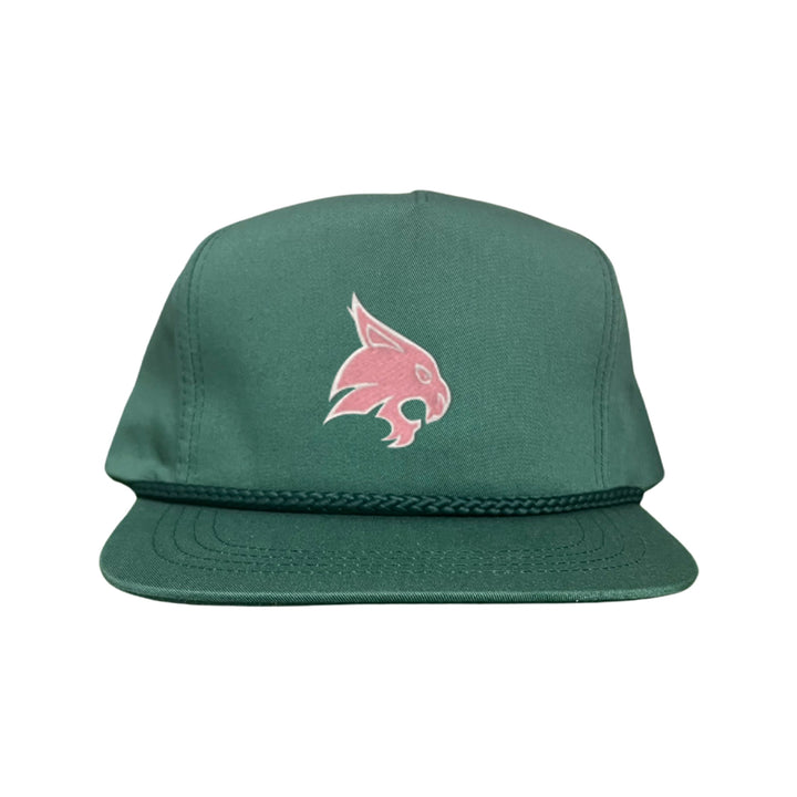 Texas State / Pink Bobcats Logo Embroidered Hat / TXST051 / MM