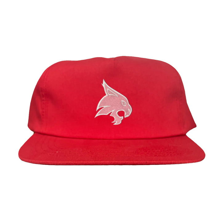 Texas State / Pink Bobcats Logo Embroidered Hat / TXST051 / MM