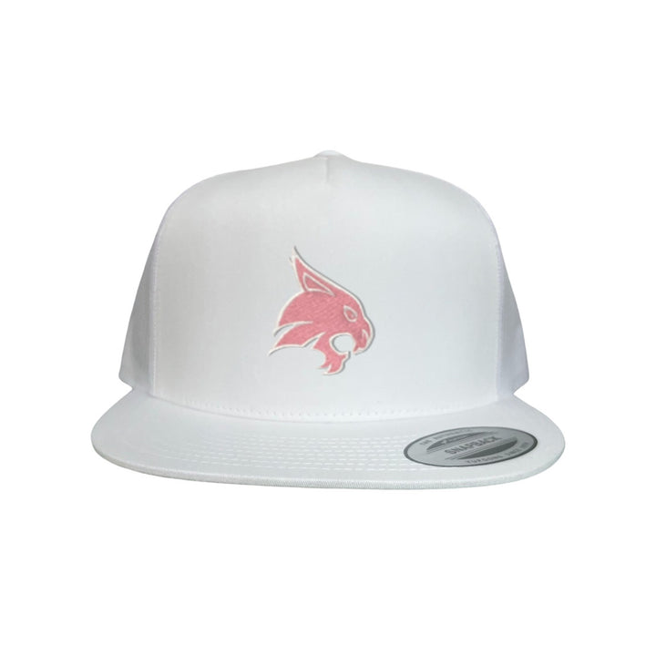 Texas State / Pink Bobcats Logo Embroidered Hat / TXST051 / MM