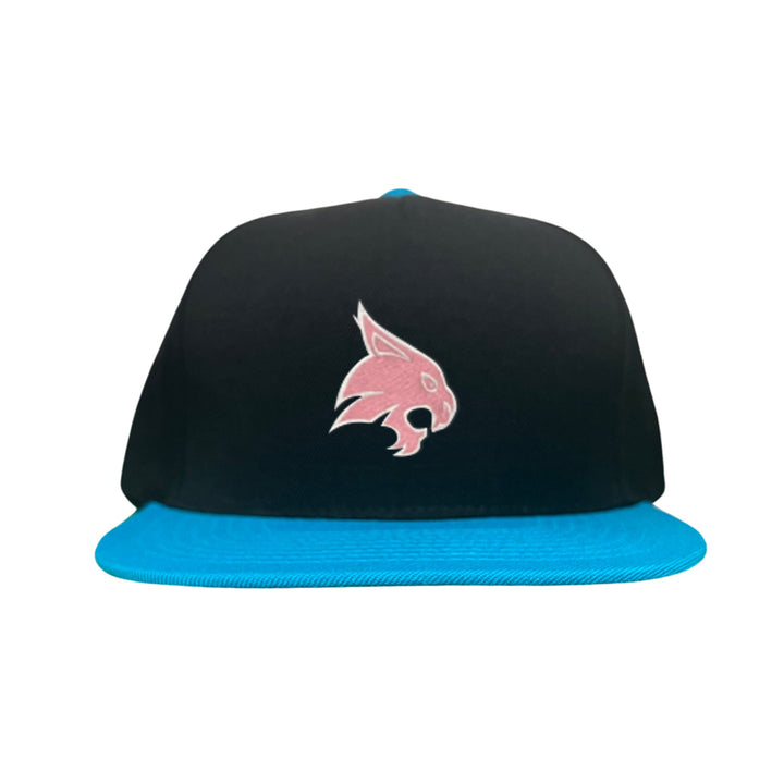 Texas State / Pink Bobcats Logo Embroidered Hat / TXST051 / MM