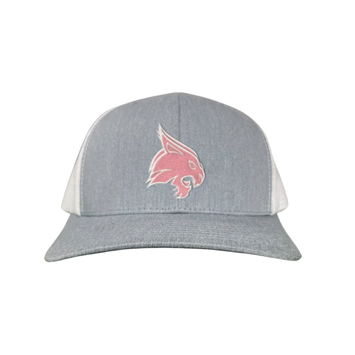 Texas State / Pink Bobcats Logo Embroidered Hat / TXST051 / MM