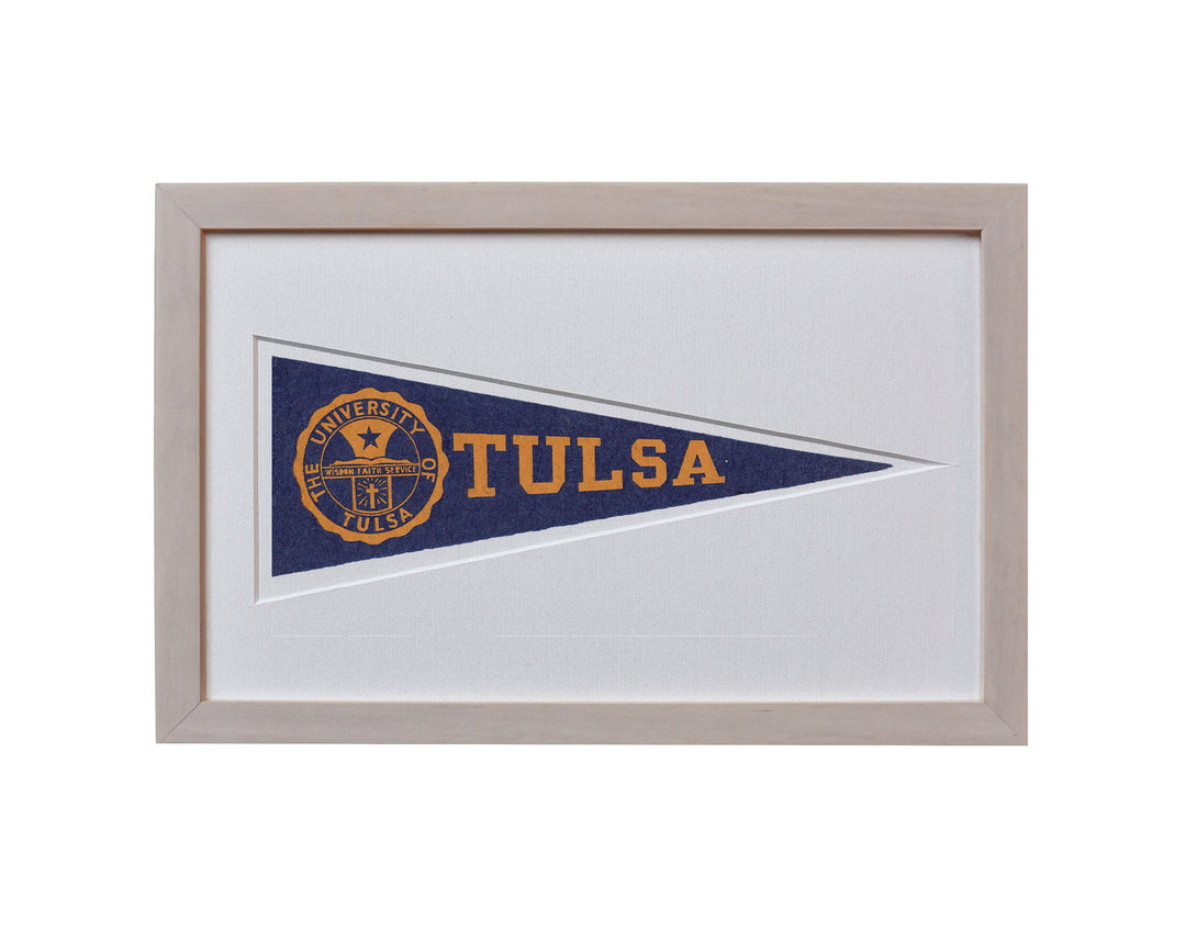 Vintage Tulsa University Hormel Pennant