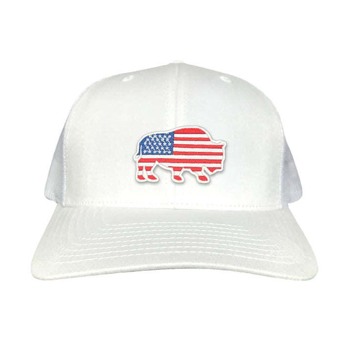 Last Stand Bison American Flag / 068 / MM
