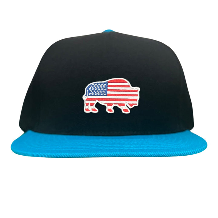 Last Stand Bison American Flag / 068 / MM