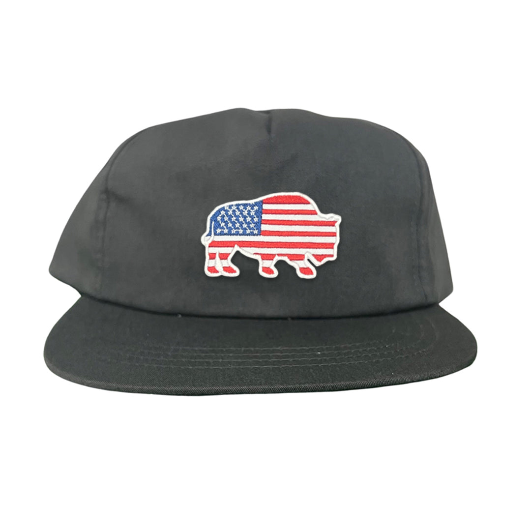 Last Stand Bison American Flag / 068 / MM