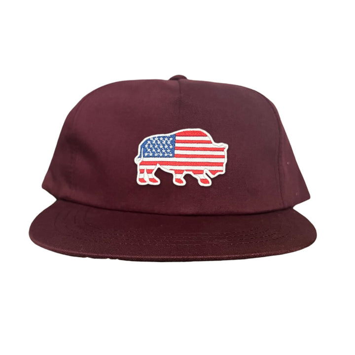 Last Stand Bison American Flag / 068 / MM
