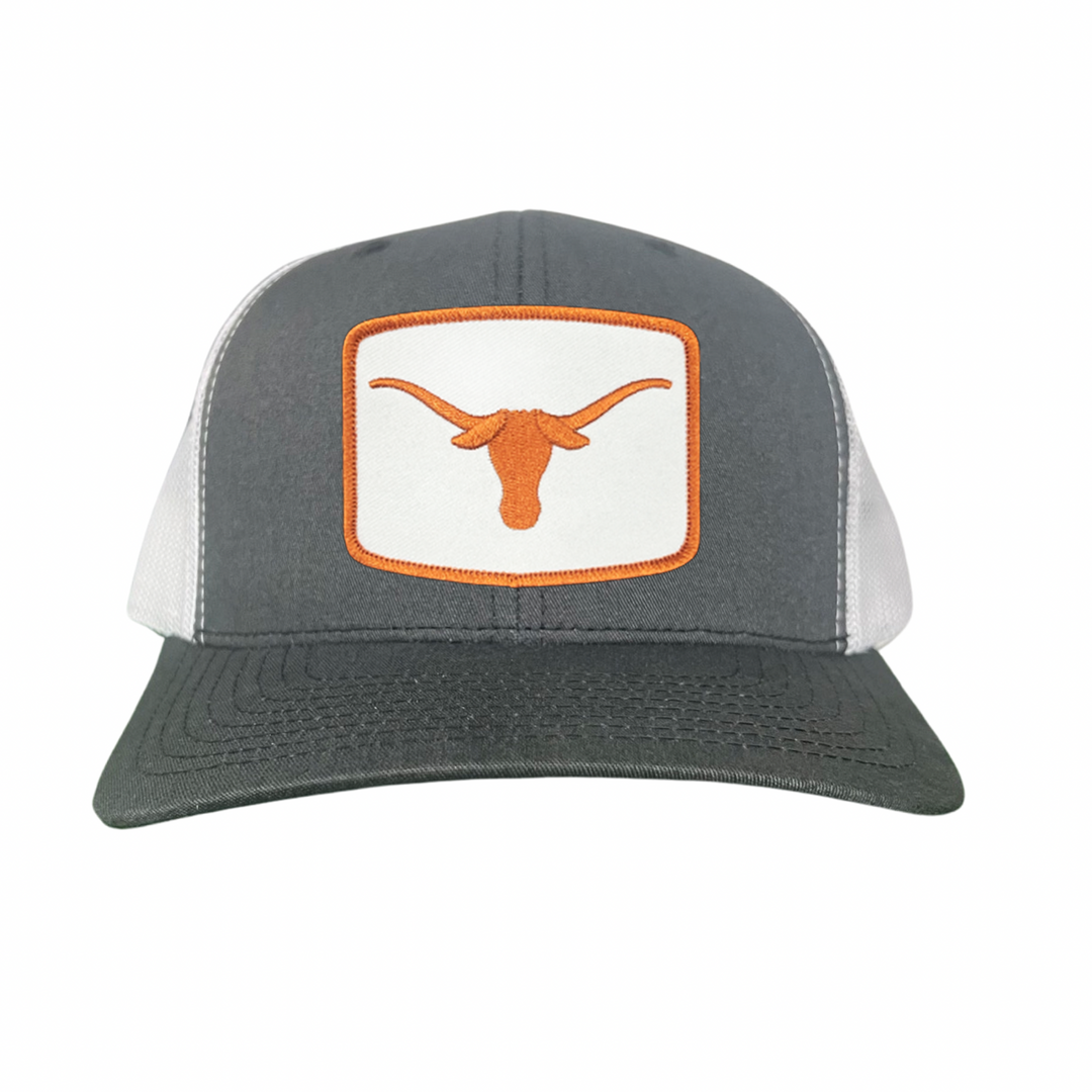 Texas Longhorns / Square Longhorn / Curved Bill Mesh Snapback / 148 / UT9103
