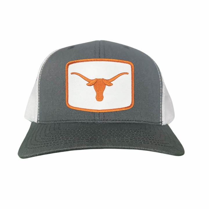 Texas Longhorns / Square Longhorn / Curved Bill Mesh Snapback / 148 / UT9103