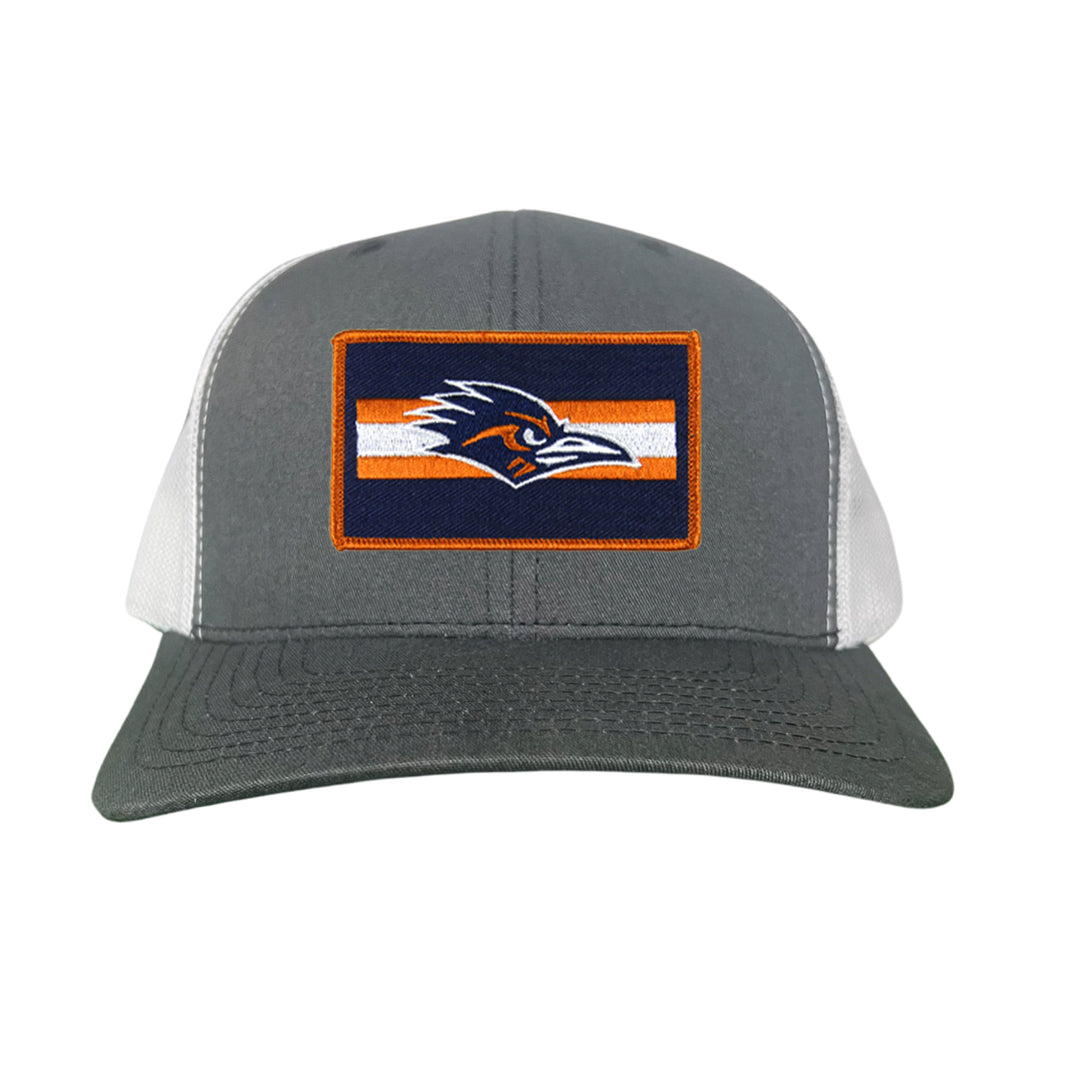 UTSA Rectangle Stripe Roadrunner / Hats / 153 / UTSA007