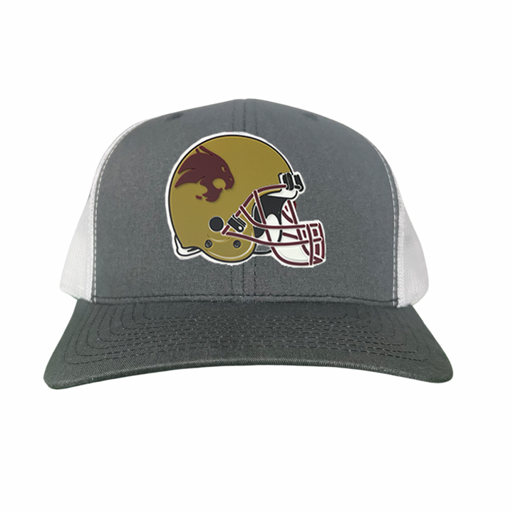 Texas State Bobcats Helmet Rubber Patch / Hats / 267 / TXST267 / MM