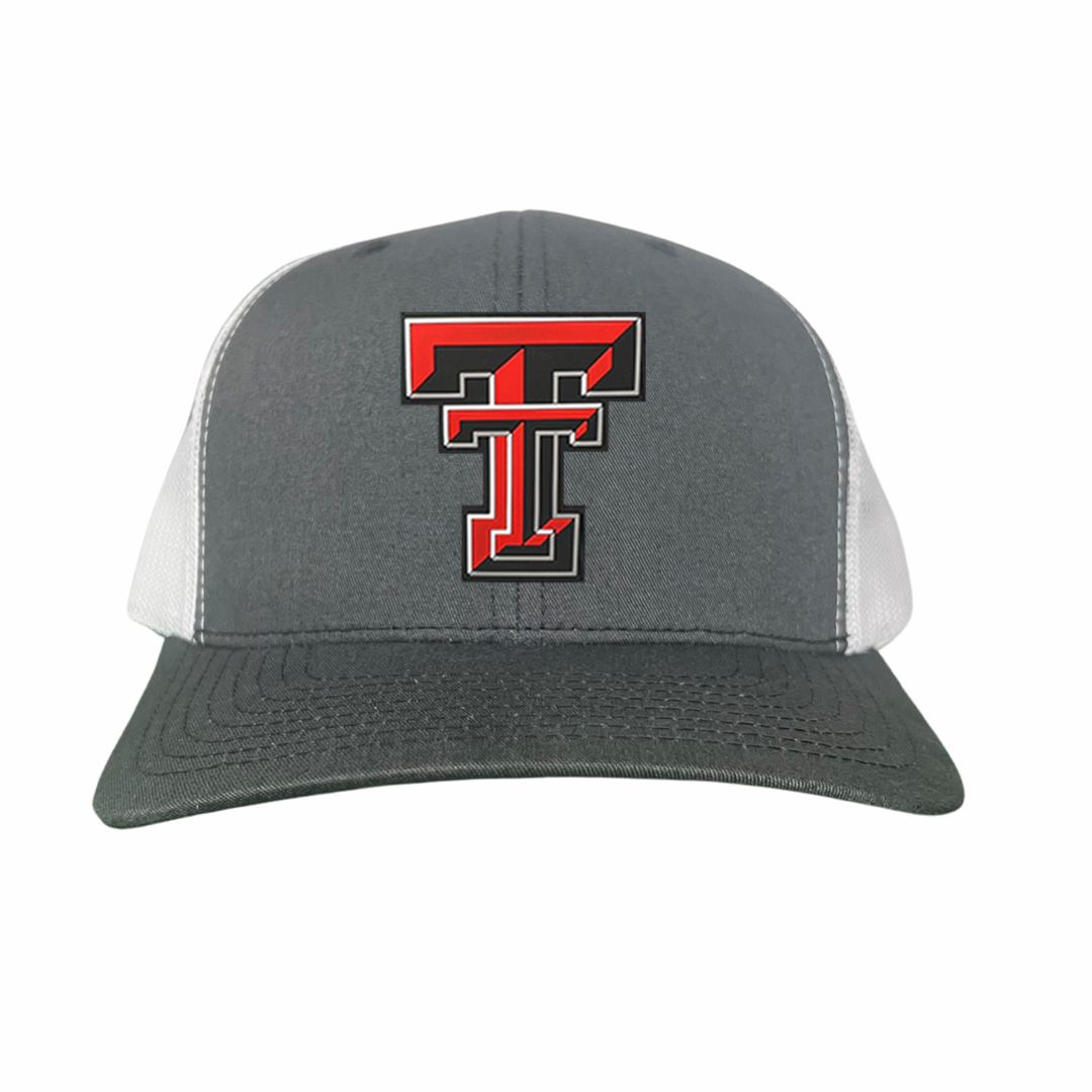 Texas Tech Logo Ruber Patch / Hats /  262 / TXTECH087 / MM