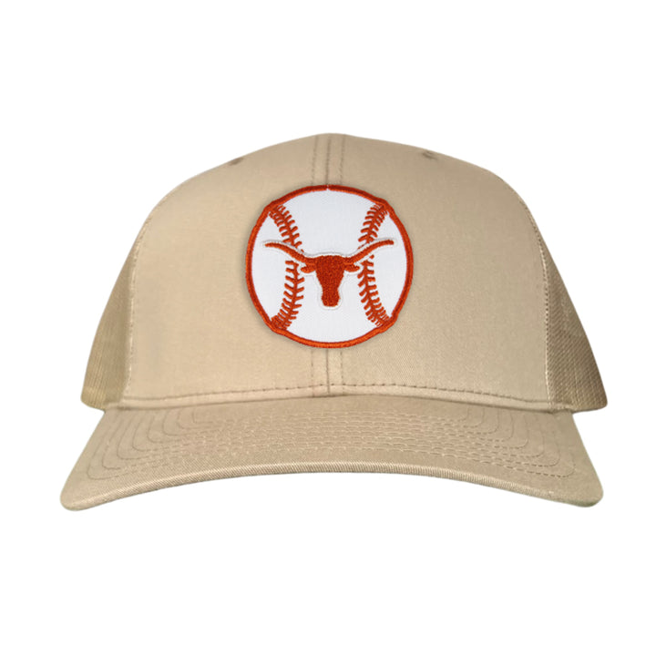 Texas Longhorns Baseball Longhorn Patch / Hats / 014 /  CT