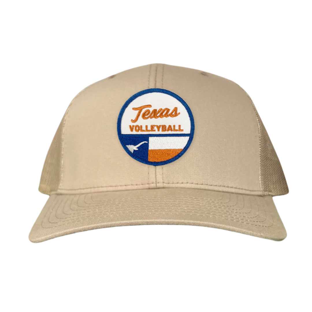 Texas Longhorns Circle Texas Volleyball State Flag / 244 / Hats / MM