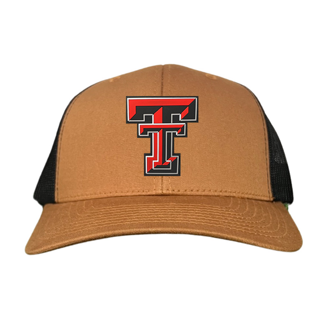 Texas Tech Logo Ruber Patch / Hats /  262 / TXTECH087 / MM