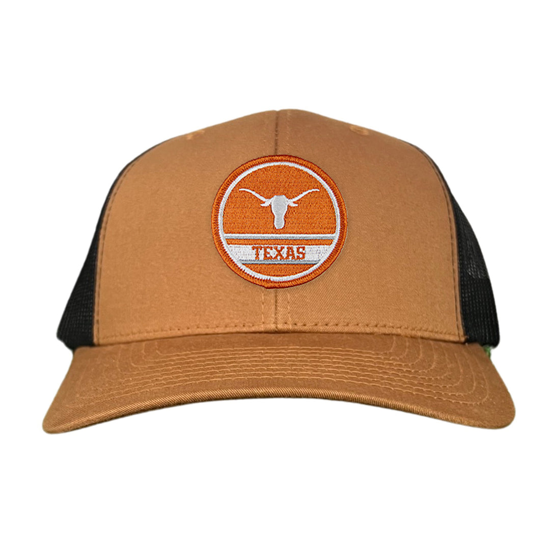 Texas Longhorns Longhorn Circle Line Patch / 201 / Hats / UT9110 / MM