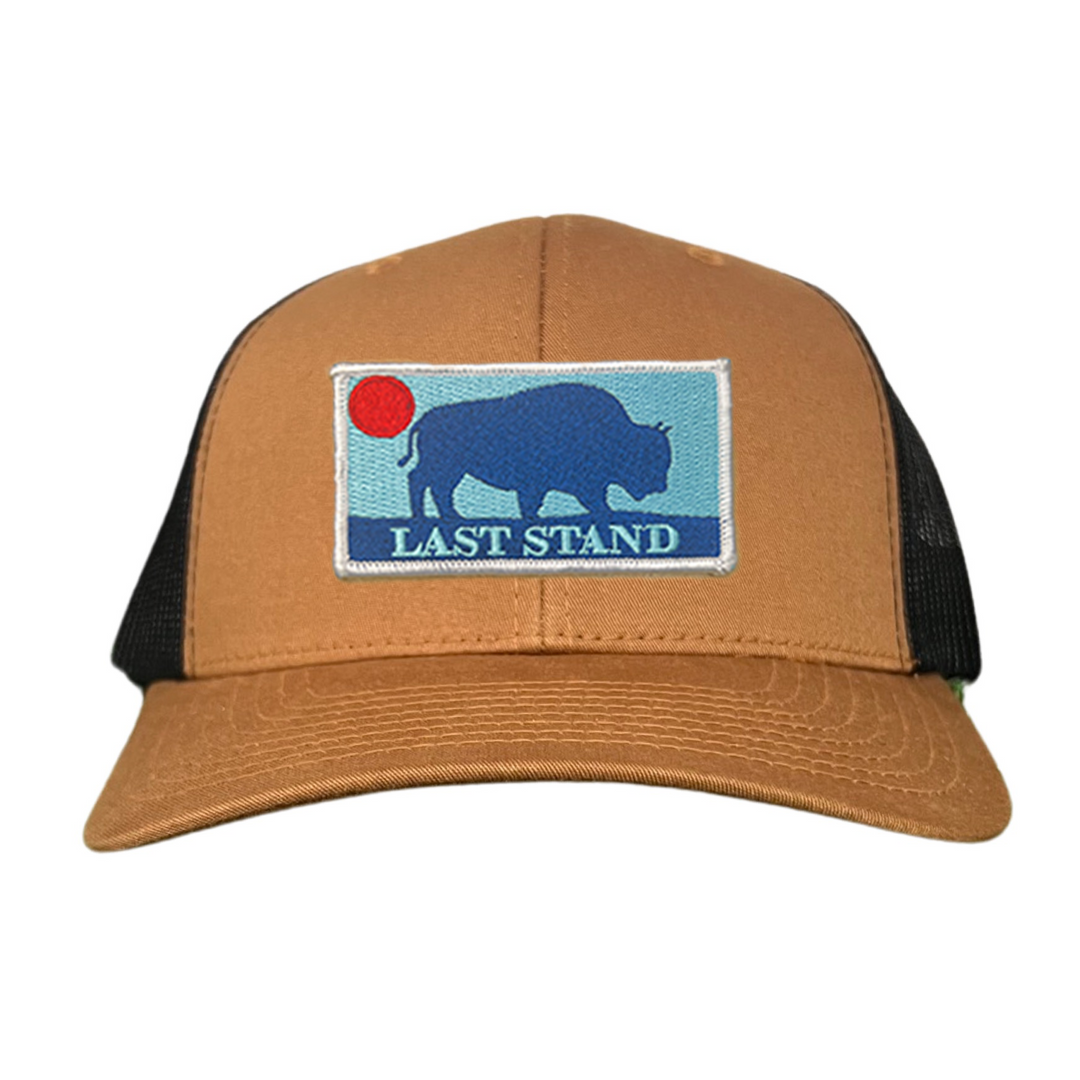 Last Stand Bison Sunset / Hats / 071 / MM