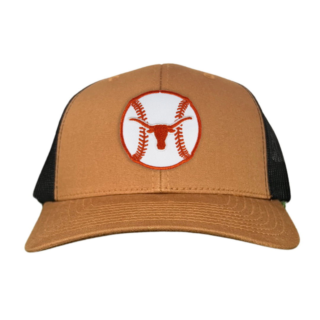 Texas Longhorns Baseball Longhorn Patch / Hats / 014 /  CT