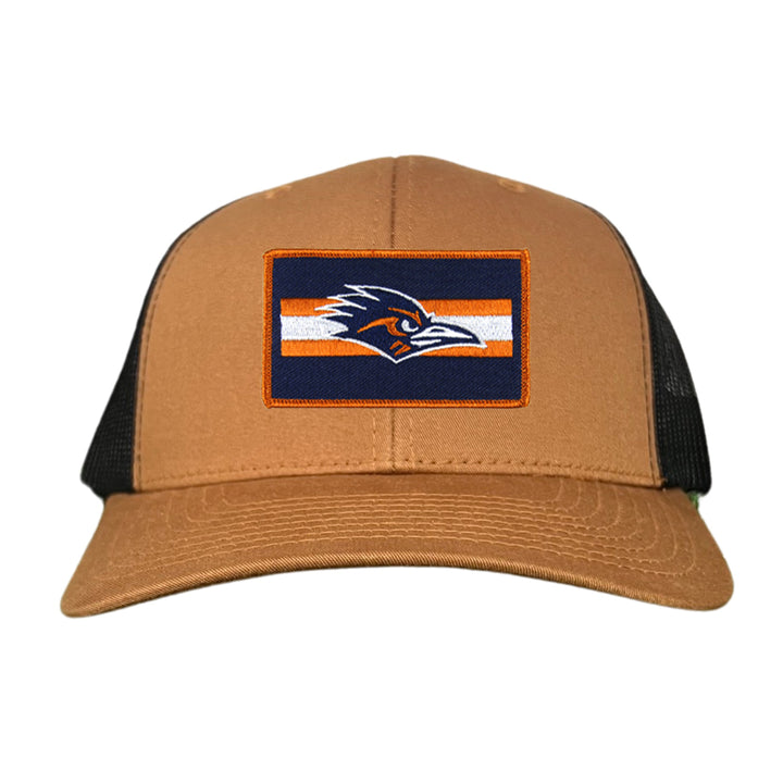 UTSA Rectangle Stripe Roadrunner / Hats / 153 / UTSA007