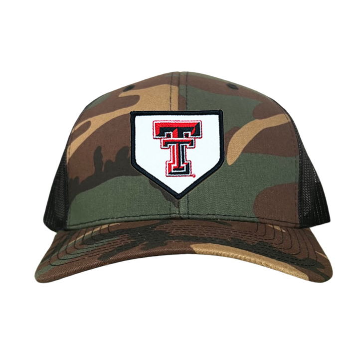 Texas Tech Home Plate / Hats /  256 / TXTECH046 / MM