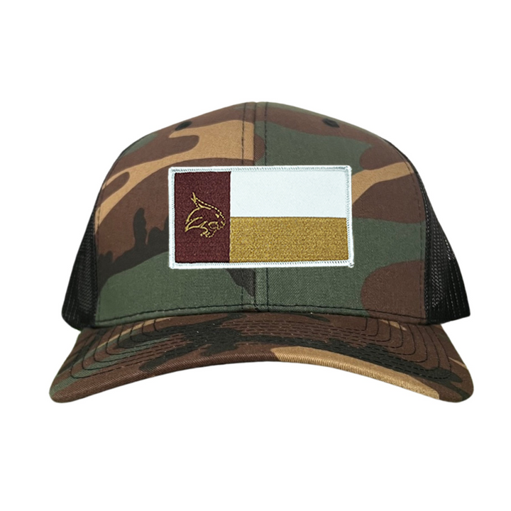 Texas State Bobcats State Flag / Hats / 259 / TXST076 / MM