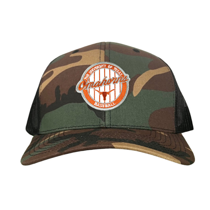 Texas Longhorns Omahorns Pinstripe Circle / Hats / 217 / UT9120 / MG