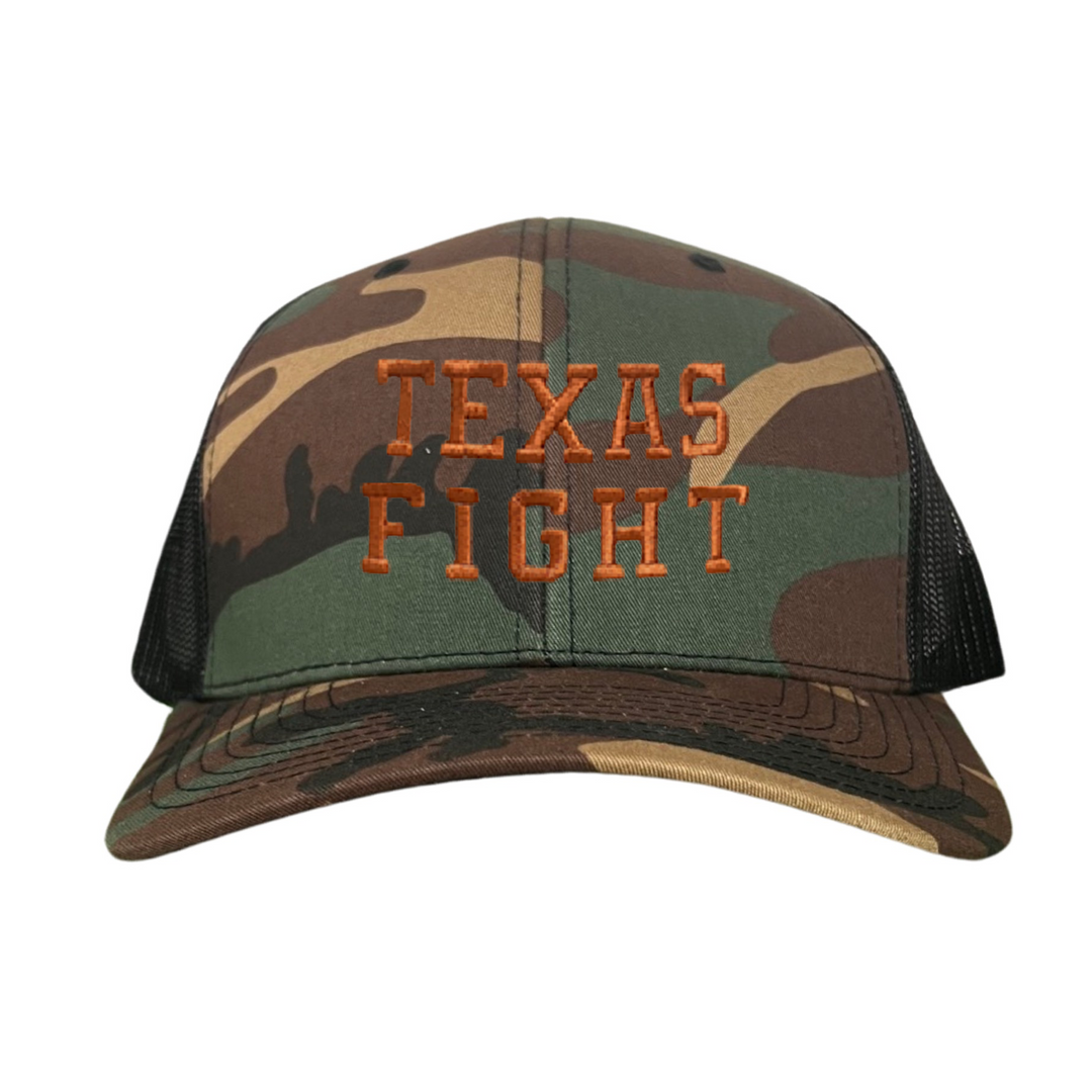 Texas Longhorns Texas Fight Embroidered Hats / UT9154 / MM