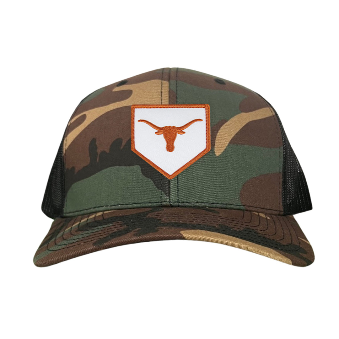 Texas Baseball Longhorn Home Plate / Hats / 012 / CT