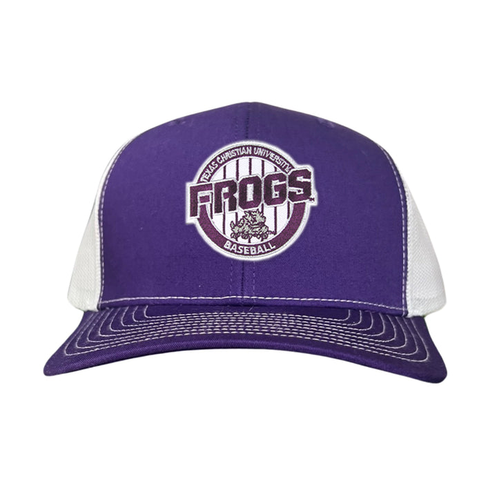 TCU / Frogs Pinstripe Circle / Hats / 216 / TCU017 / MG