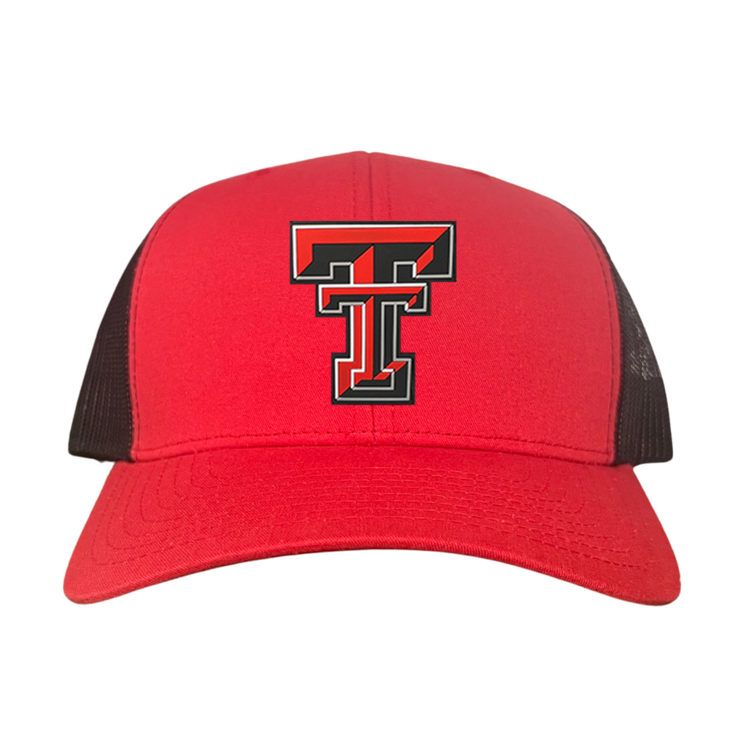 Texas Tech Logo Ruber Patch / Hats /  262 / TXTECH087 / MM