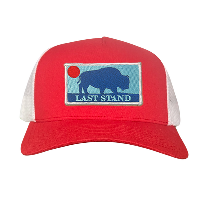 Last Stand Bison Sunset / Hats / 071 / MM