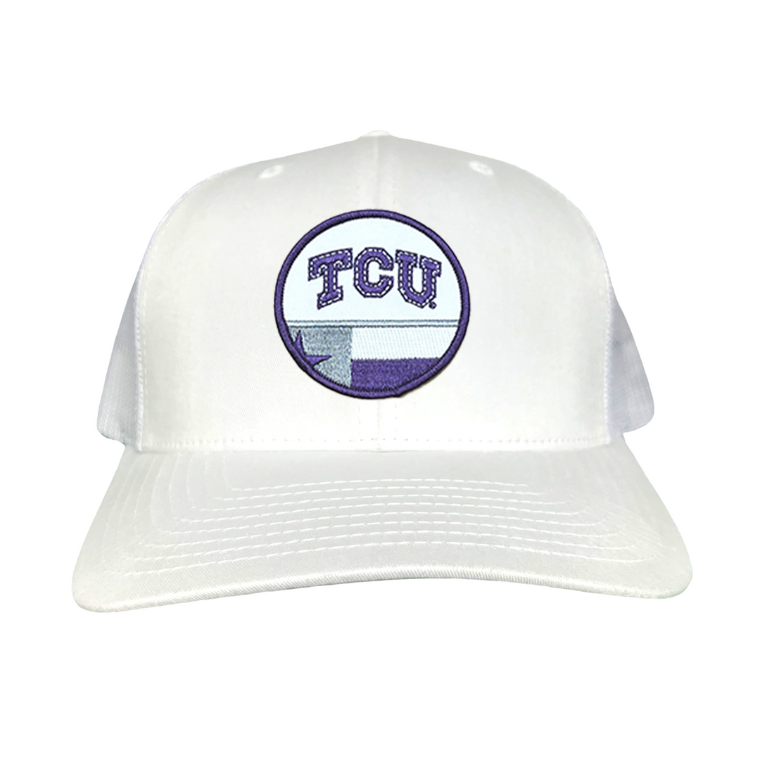 TCU Logo w/h State Flag / Hats / TCU034 /  247 / MM